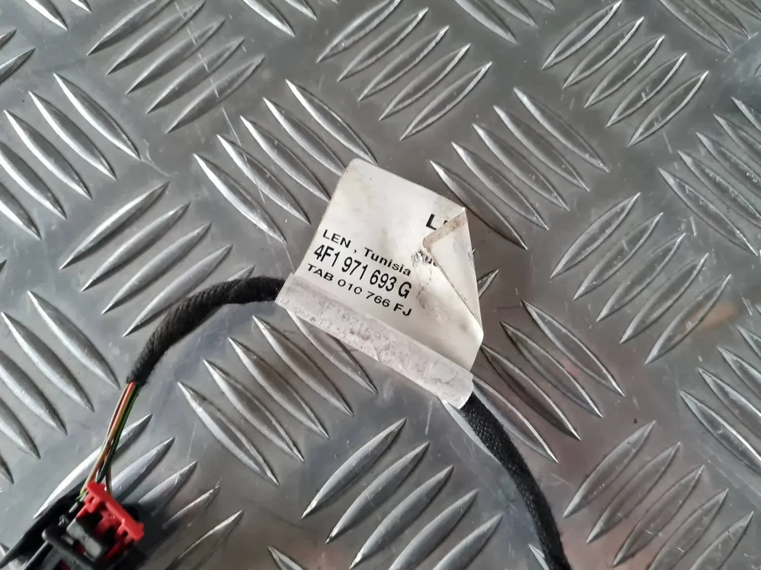 Cableado del control del calefactor interior AUDI A6 2008 - foto 2