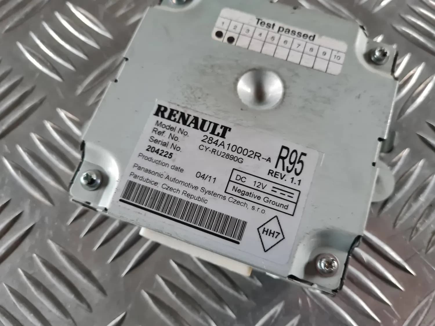 Unidad de control de la cámara de visión trasera RENAULT SCENIC III 2011 - foto 2
