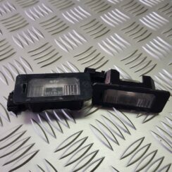 Numura zīmes apgaismojums priekš BMW 525D E61 2007 TOURING BLACK