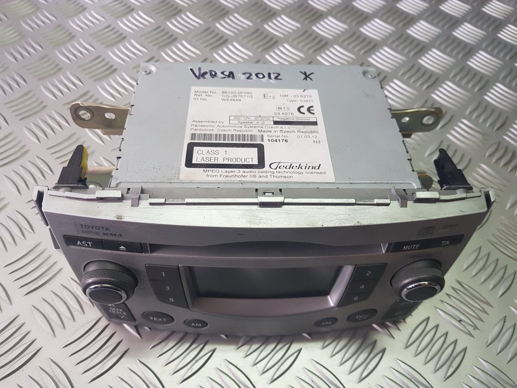 CD/DVD/Navigācijas bloks priekš TOYOTA VERSO 2012
