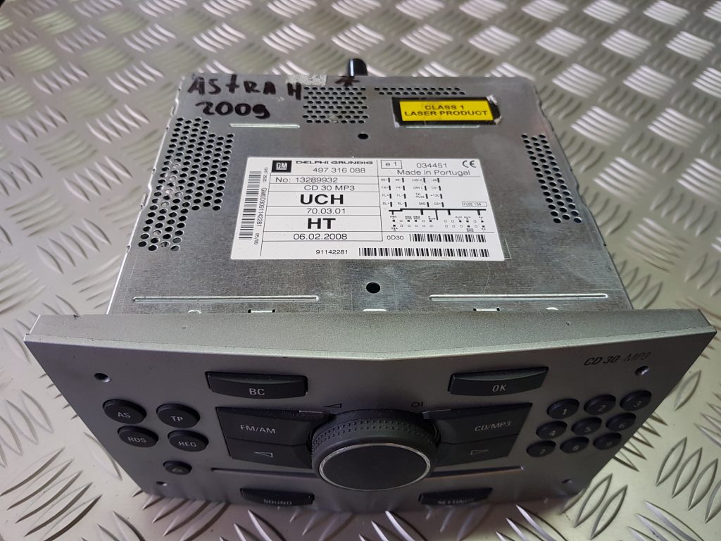 CD/DVD/Navigācijas bloks priekš OPEL ASTRA H STATION WAGON 2009 1 CD/DVD/Navigācijas bloks priekš OPEL ASTRA H STATION WAGON 2009