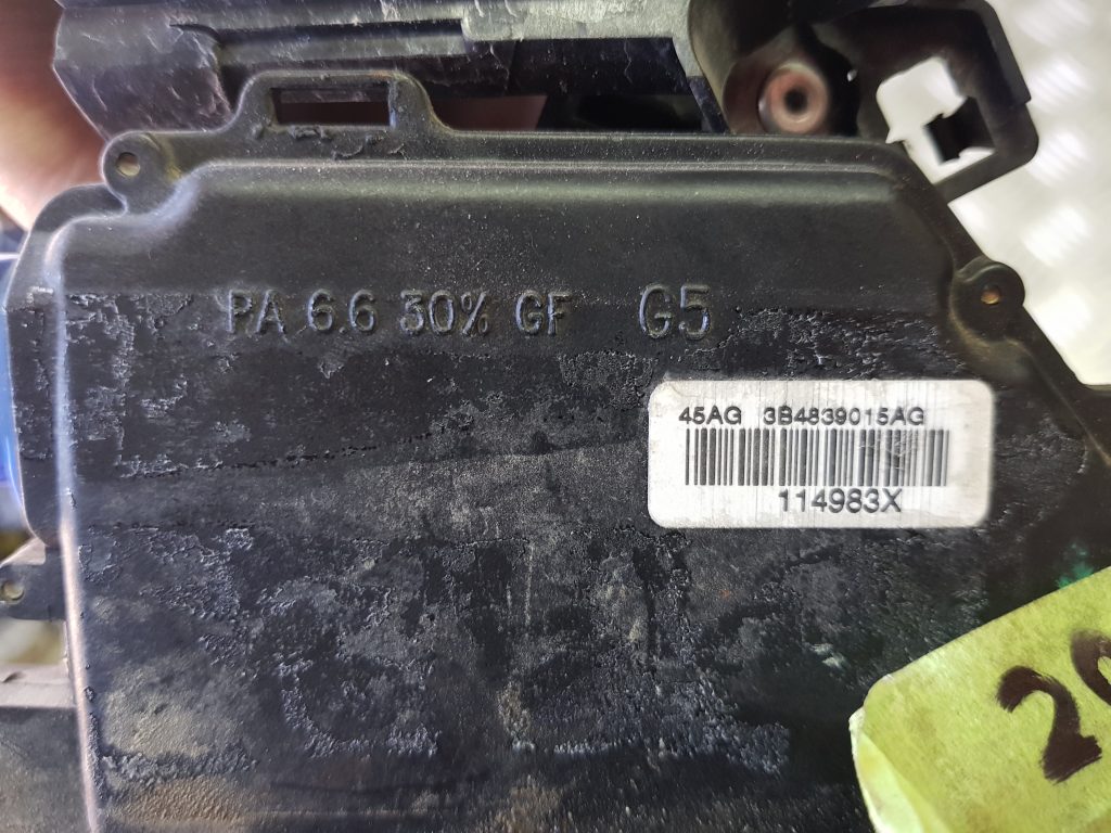 Aizmugurējo kreiso durvju slēdzene priekš ŠKODA FABIA 2003 3 Aizmugurējo kreiso durvju slēdzene priekš ŠKODA FABIA 2003