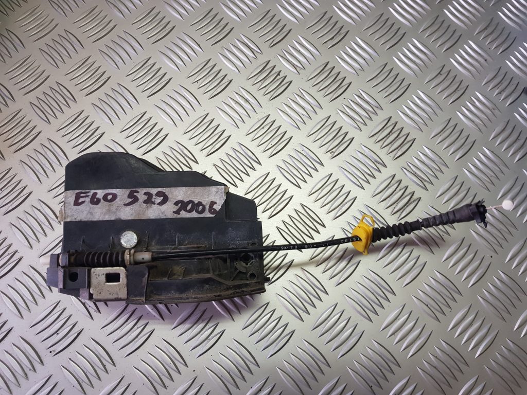 Priekšējo kreiso durvju slēdzene priekš BMW 525 E60 2006 BLACK 1 Priekšējo kreiso durvju slēdzene priekš BMW 525 E60 2006 BLACK