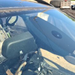 Salona atpakaļskata spogulis priekš BMW 525D E61 2007 TOURING BLACK