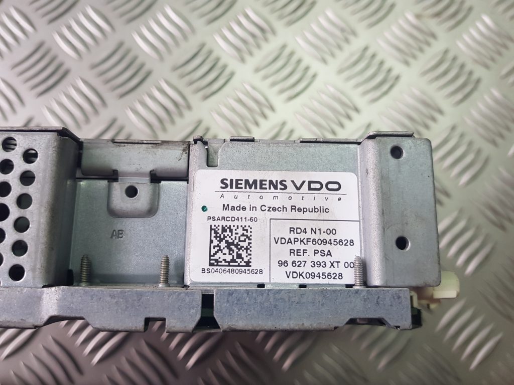 CD/DVD/Navigācijas bloks priekš PEUGEOT 307 2007 3 CD/DVD/Navigācijas bloks priekš PEUGEOT 307 2007