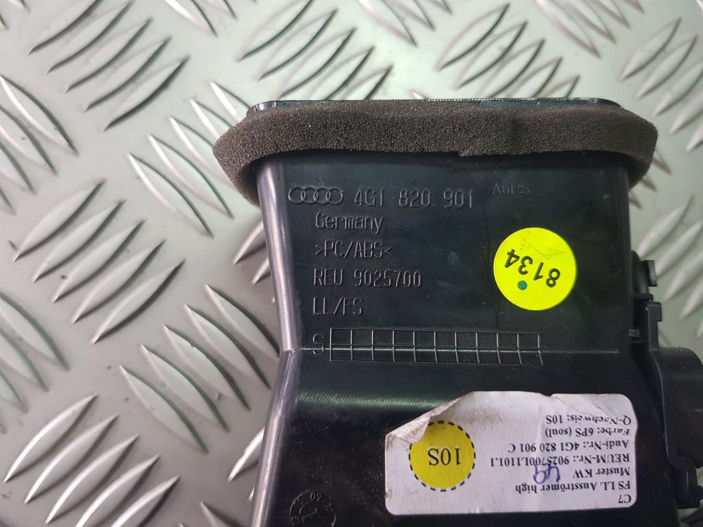 Mērinstrumentu paneļa gaisa vads, pa kreisi priekš AUDI A7 2011 SPORTBACK 2 Mērinstrumentu paneļa gaisa vads, pa kreisi priekš AUDI A7 2011 SPORTBACK