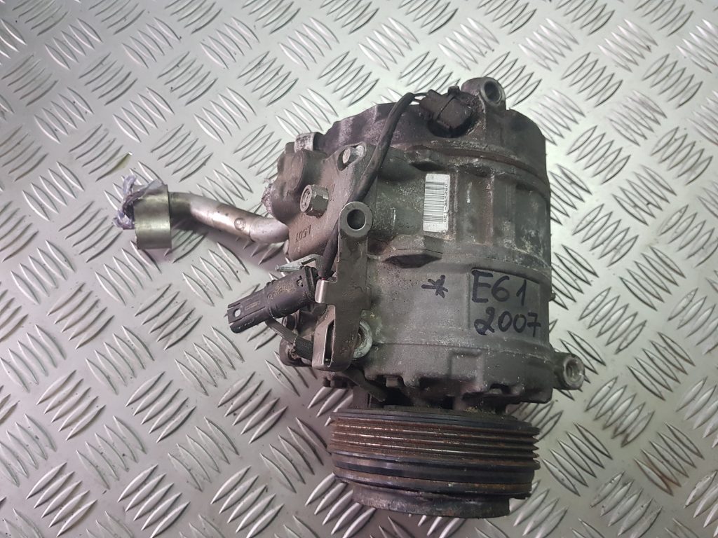 Gaisa kondicioniera kompresors priekš BMW 525D E61 2007 TOURING BLACK 1 Gaisa kondicioniera kompresors priekš BMW 525D E61 2007 TOURING BLACK