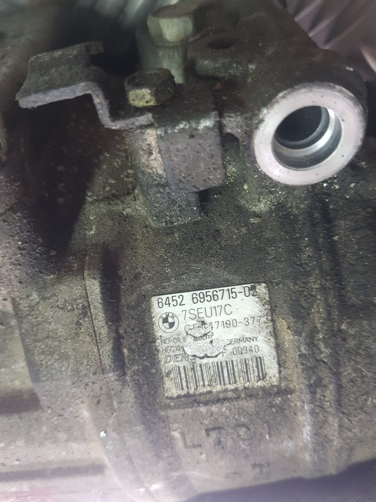 Gaisa kondicioniera kompresors priekš BMW 525 E60 2006 BLACK