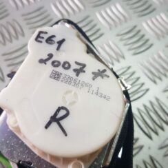 Aizmugurējā labā drošības josta priekš BMW 525D E61 2007 TOURING BLACK