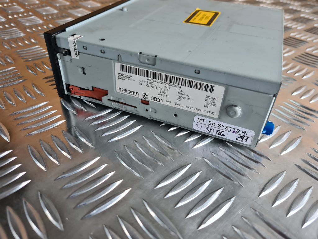 CD/DVD/Navigācijas bloks priekš AUDI A6 AVANT 2007 QUATTRO