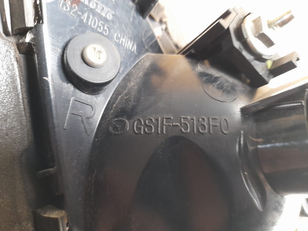 Bagāžnieka vāka labais lukturis priekš MAZDA 6 2008 3 Bagāžnieka vāka labais lukturis priekš MAZDA 6 2008