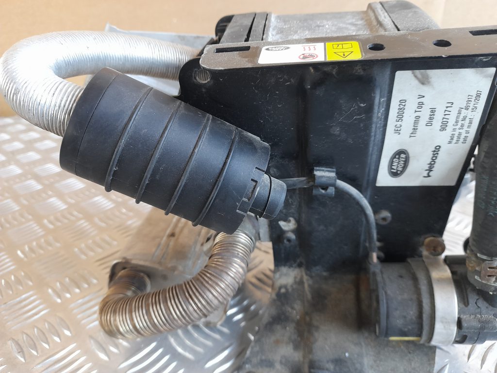 Autonomais sildītājs (Webasto) priekš RANGE ROVER SPORT 2007 7 Autonomais sildītājs (Webasto) priekš RANGE ROVER SPORT 2007