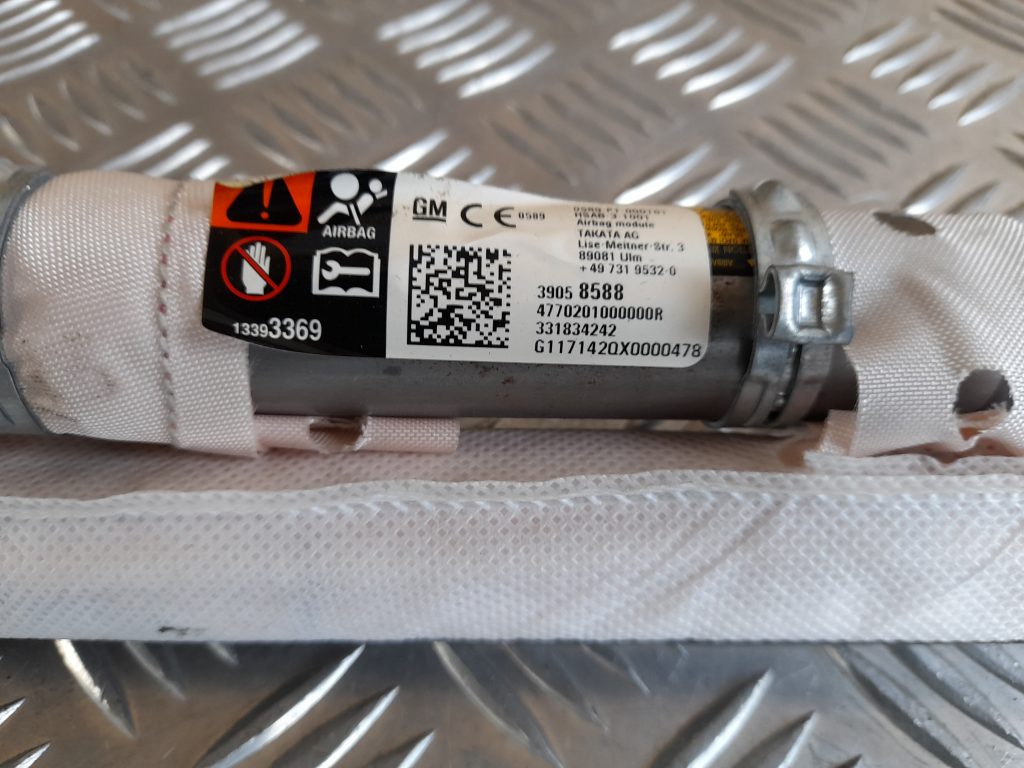 Griestu drošības spilvens, pa labi priekš OPEL ASTRA SPORT 2017 4 Griestu drošības spilvens, pa labi priekš OPEL ASTRA SPORT 2017