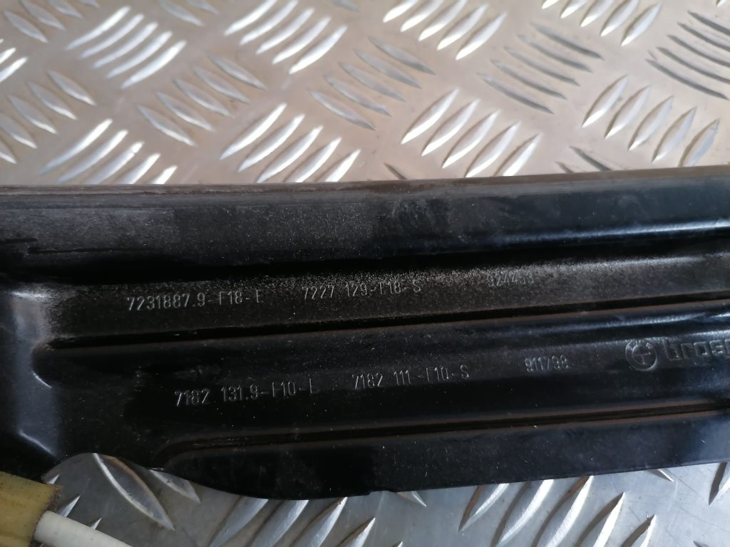 Stikla pacelšanas mehānisms priekšējais kreisais priekš BMW 520D F11 2011 TOURING 4 Stikla pacelšanas mehānisms priekšējais kreisais priekš BMW 520D F11 2011 TOURING