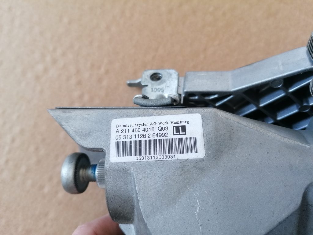 Stūres statne priekš MERCEDES BENZ CLS 320 2005 3 Stūres statne priekš MERCEDES BENZ CLS 320 2005