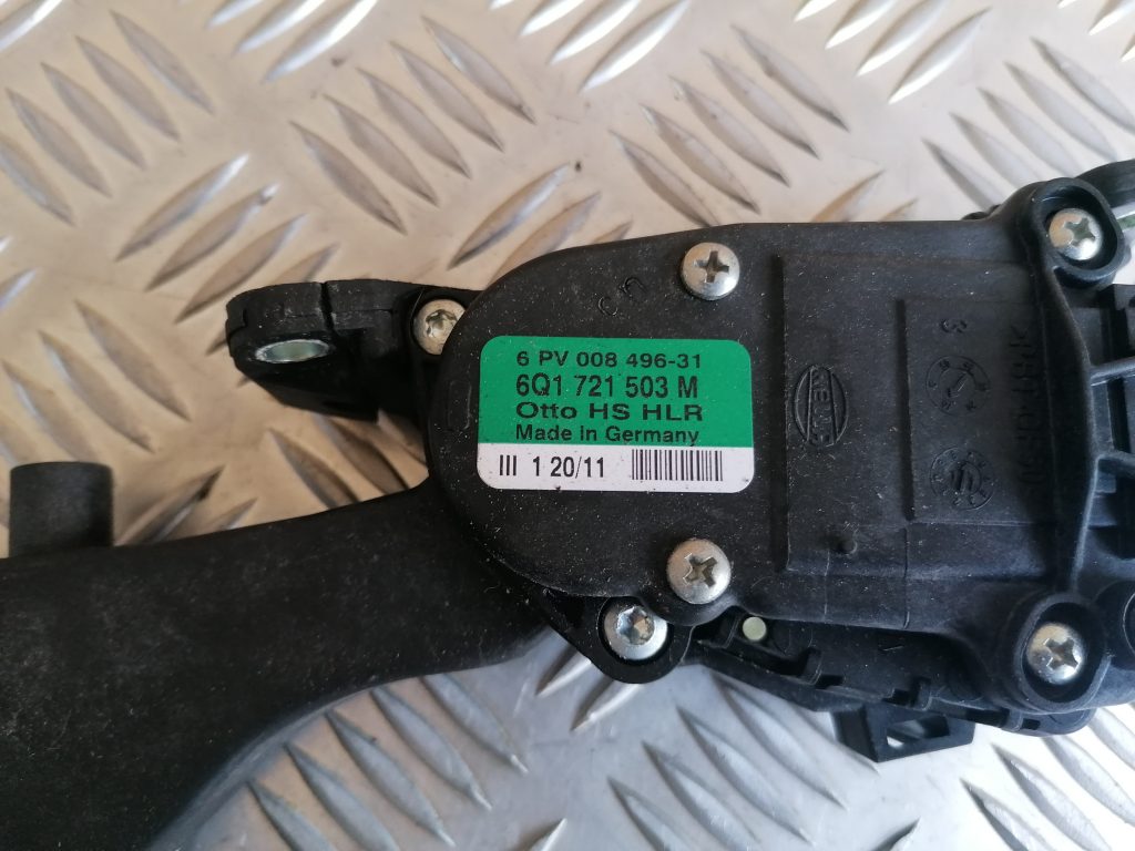 Gāzes pedālis priekš VW POLO 2011 3 Gāzes pedālis priekš VW POLO 2011