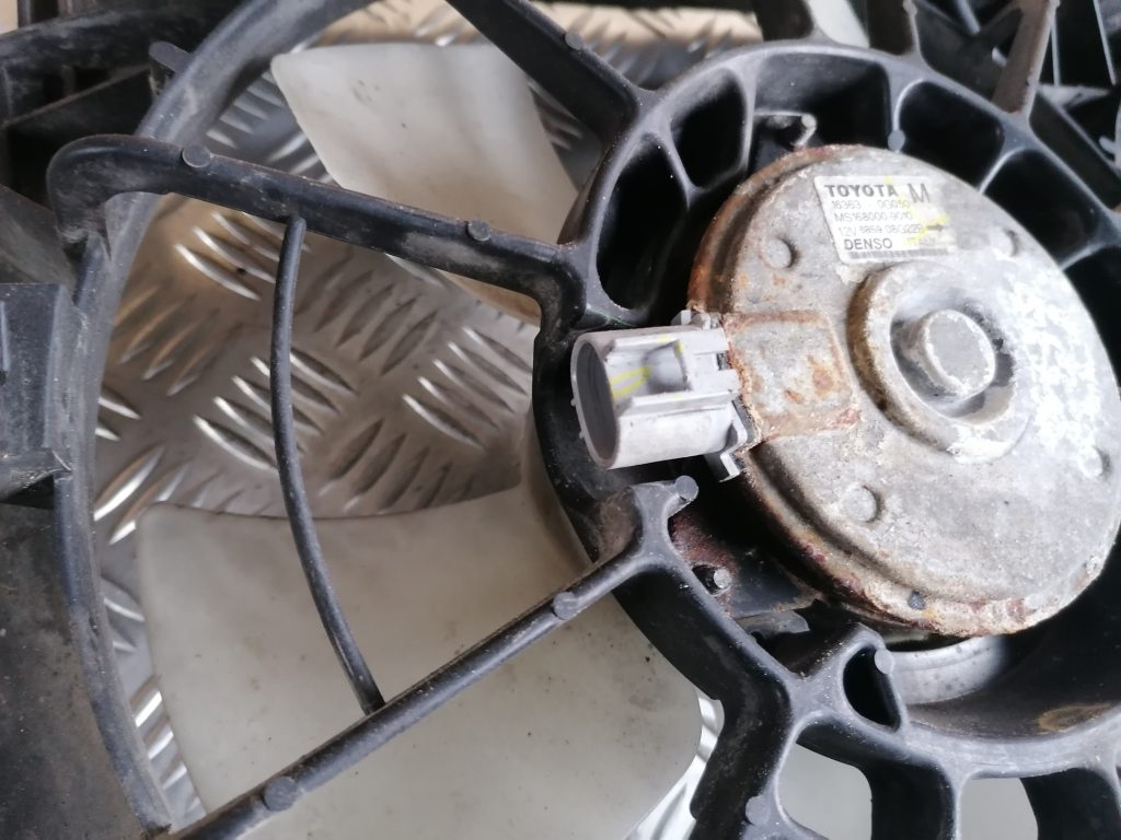 Dzesēšanas radiatora ventilators priekš TOYOTA COROLLA VERSO 2005