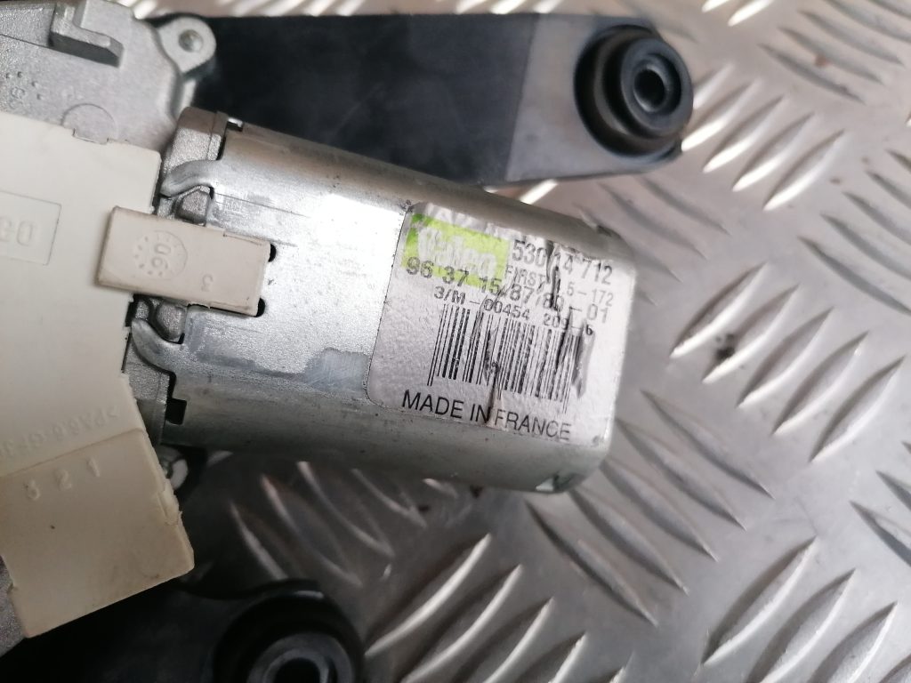 Aizmugurējā stikla tīrītāja motors priekš CITROEN C4 2006 4 Aizmugurējā stikla tīrītāja motors priekš CITROEN C4 2006