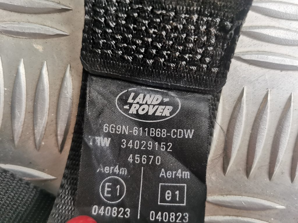 Aizmugurējā labā drošības josta priekš LAND ROVER FREELANDER 2007 4 Aizmugurējā labā drošības josta priekš LAND ROVER FREELANDER 2007