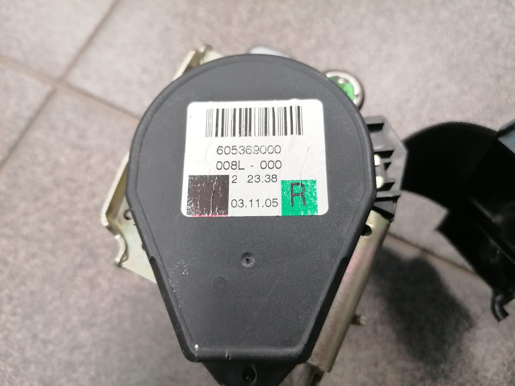 Priekšējā labā drošības josta priekš MERCEDES BENZ CLS 320 2005 4 Priekšējā labā drošības josta priekš MERCEDES BENZ CLS 320 2005