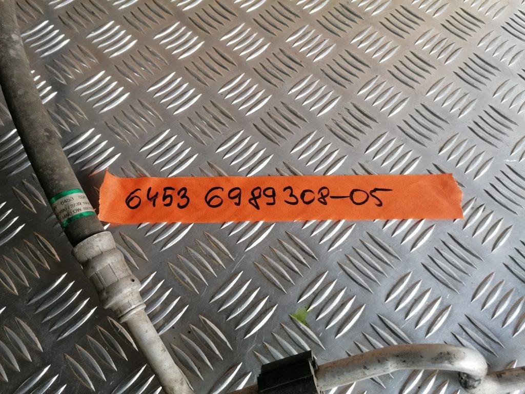 Gaisa kondicioniera galvenā caurule priekš BMW 1 E87 2009 WHITE