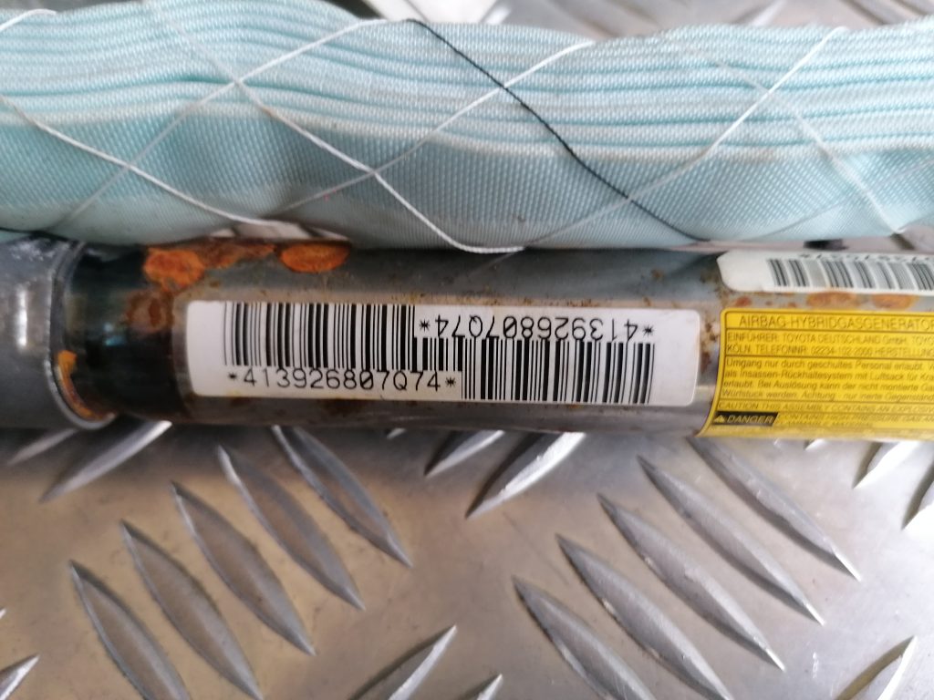 Griestu drošības spilvens, pa labi priekš LEXUS IS250 2007