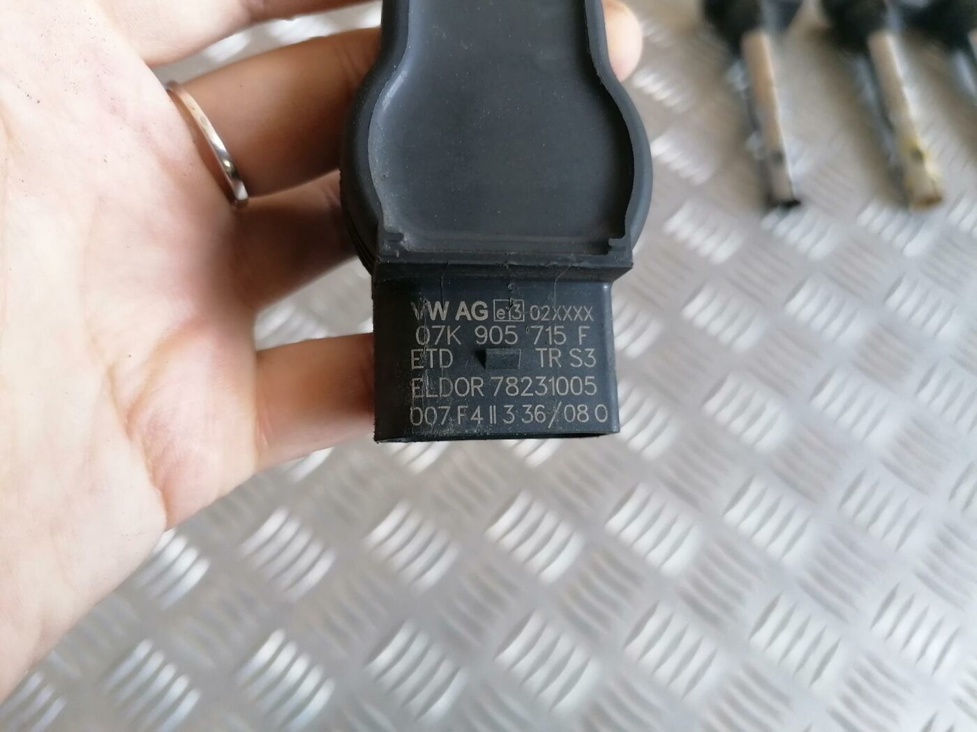 Augstsprieguma spole priekš AUDI A6 2008