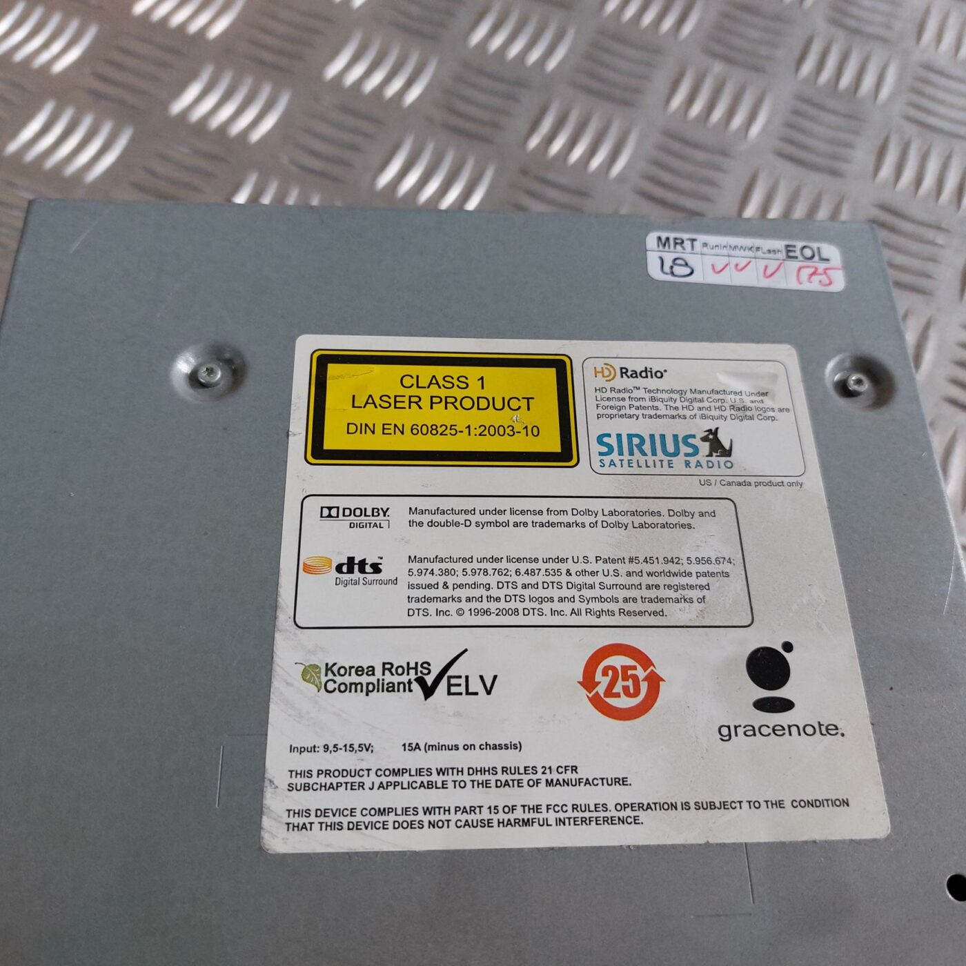 CD/DVD/Navigācijas bloks priekš BMW 520D F11 2011 TOURING 4 CD/DVD/Navigācijas bloks priekš BMW 520D F11 2011 TOURING