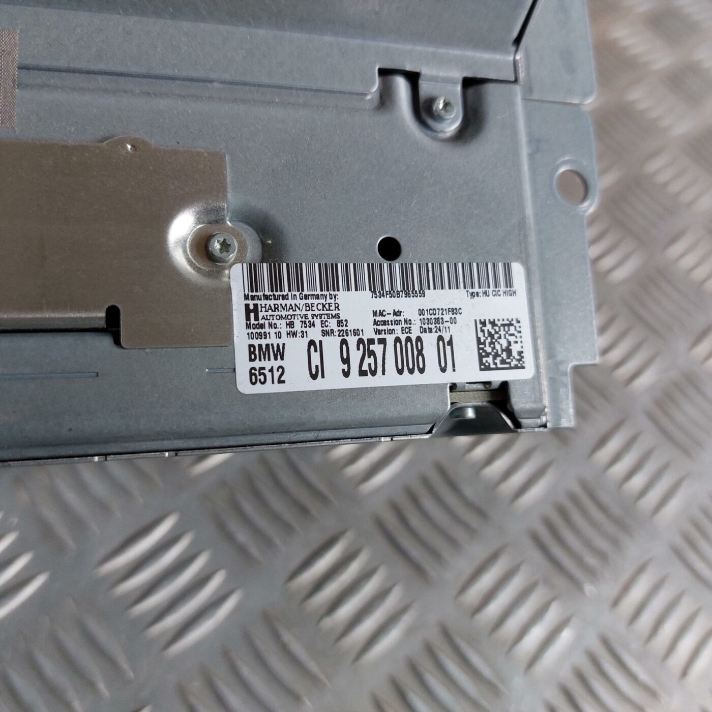 CD/DVD/Navigācijas bloks priekš BMW 520D F11 2011 TOURING 5 CD/DVD/Navigācijas bloks priekš BMW 520D F11 2011 TOURING