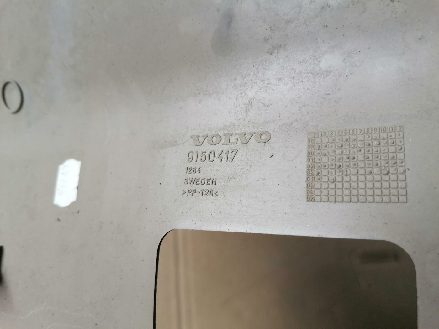 Mērinstrumentu paneļa apakšēja apdare priekš VOLVO S80 2004 3 Mērinstrumentu paneļa apakšēja apdare priekš VOLVO S80 2004