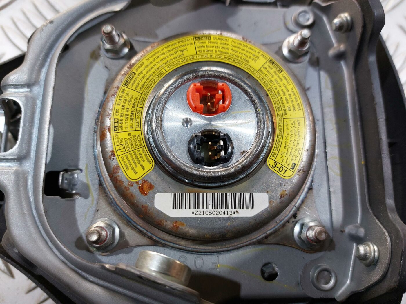 Stūres drošības spilvens priekš TOYOTA COROLLA VERSO 2006