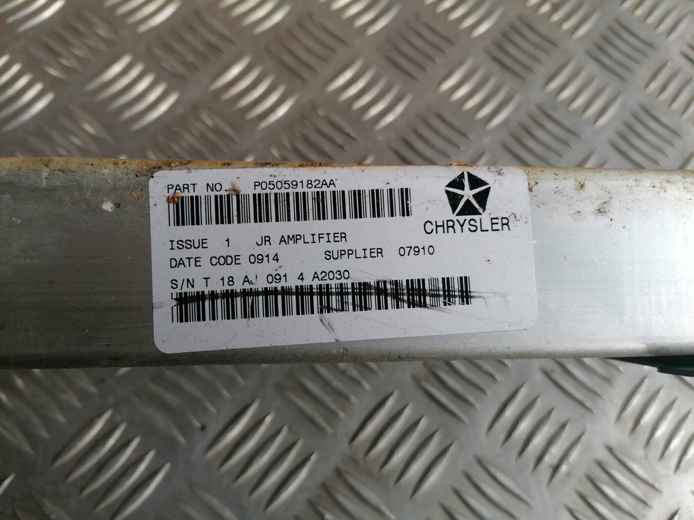 Audio pastiprinātāja bloks priekš CHRYSLER SEBRING 2006