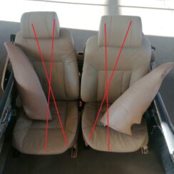 Sēdekļu komplekts priekš BMW 530D E39 2001 TOURING