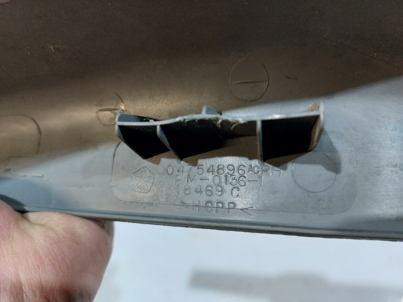 Sliekšņa priekšēja laba uzlika (salonā) priekš CHRYSLER VOYAGER 2006