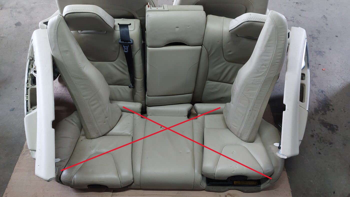 Sēdekļu komplekts priekš VOLVO V60 2012 8 Sēdekļu komplekts priekš VOLVO V60 2012