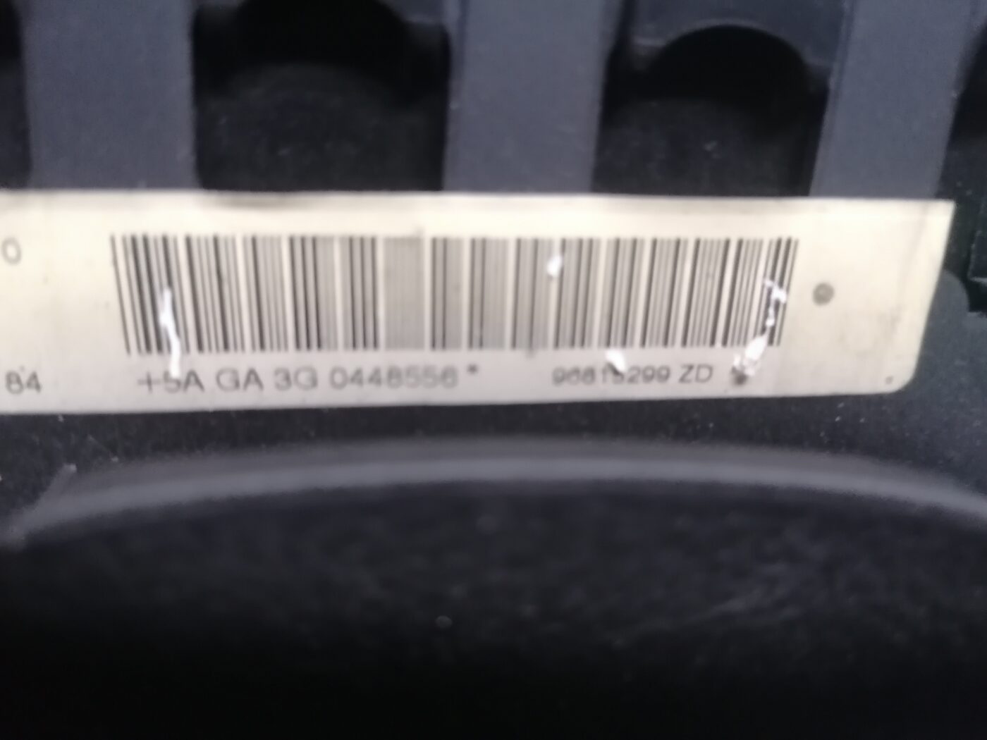 Stūres drošības spilvens priekš PEUGEOT 607 2010