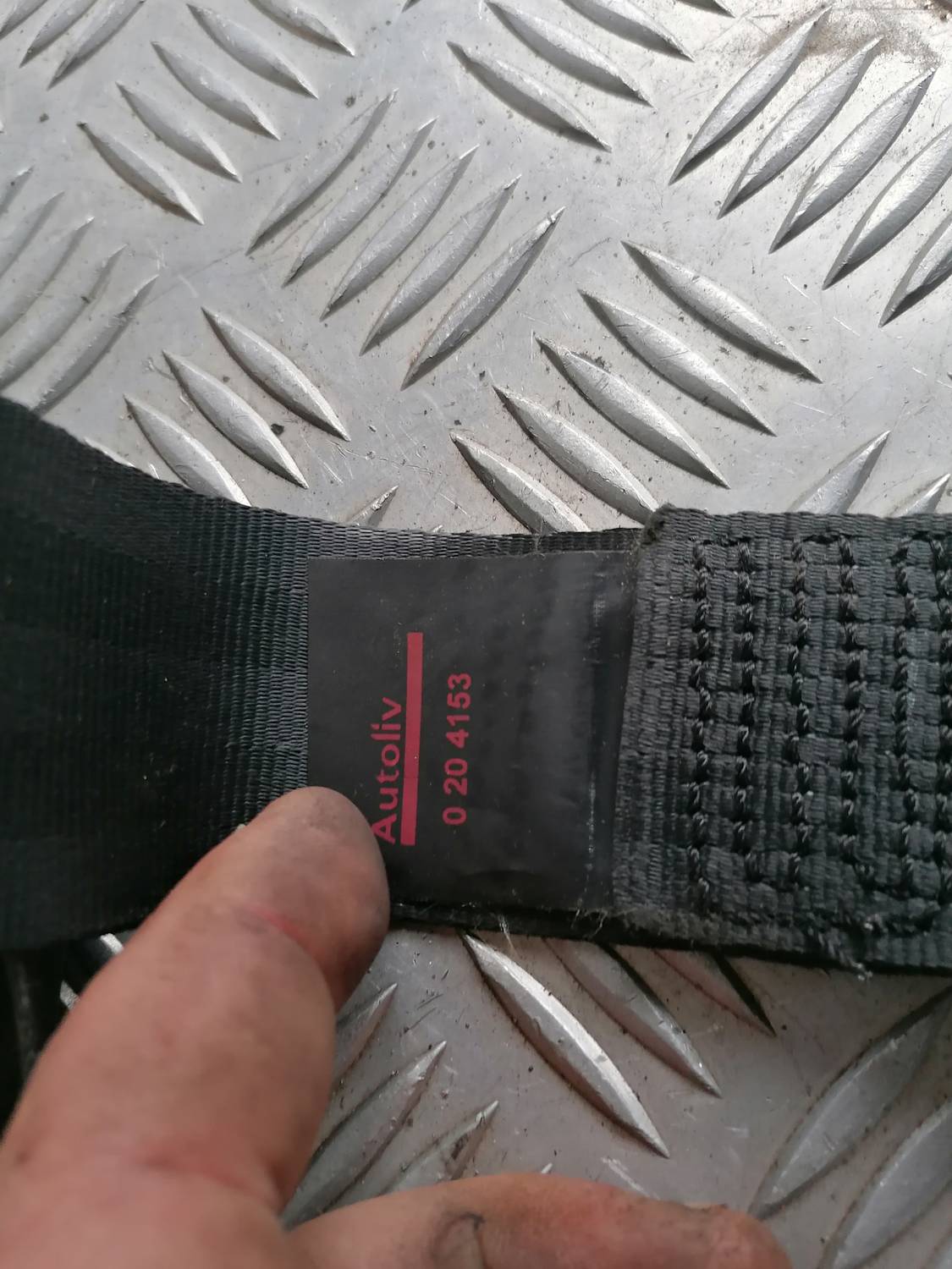 Priekšējā labā drošības josta priekš PEUGEOT 607 2010