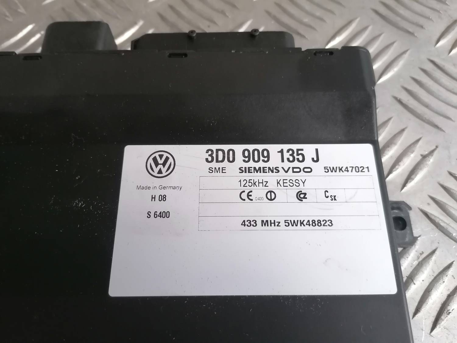 Keyless GO vadības bloks priekš VW PHAETON 2003 3 Keyless GO vadības bloks priekš VW PHAETON 2003