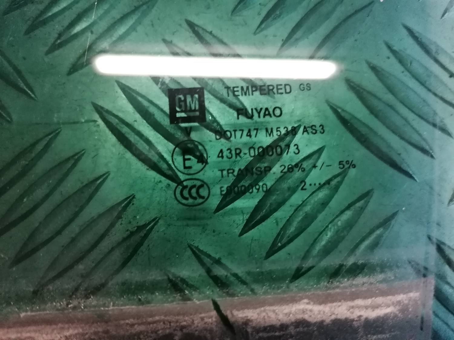 Aizmugurējo kreiso durvju stikls priekš OPEL INSIGNIA SPORTS TOURER 2013 3 Aizmugurējo kreiso durvju stikls priekš OPEL INSIGNIA SPORTS TOURER 2013