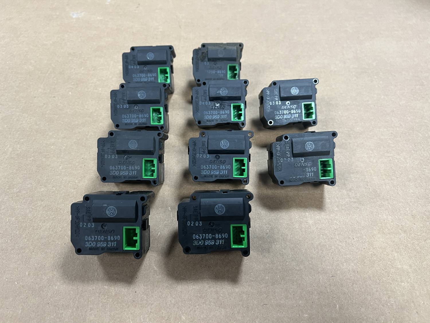 Apsildes sistēmas aktuators priekš VW PHAETON 2003