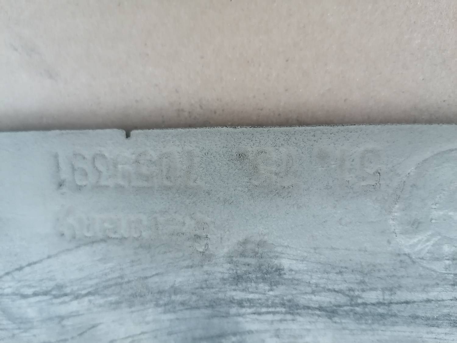 Virsbūves apakšējais aizsargs priekš BMW 318D E91 2008 TOURING