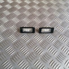 Numura zīmes apgaismojums priekš BMW 318D E91 2008 TOURING