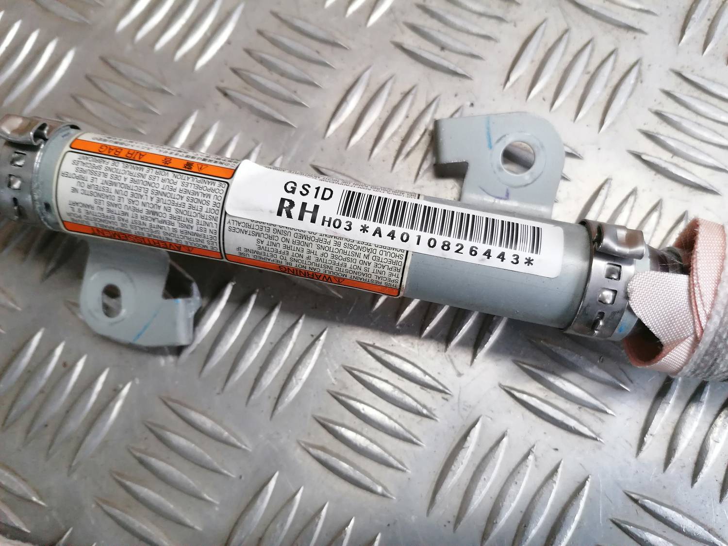 Griestu drošības spilvens, pa labi priekš MAZDA 6 2007