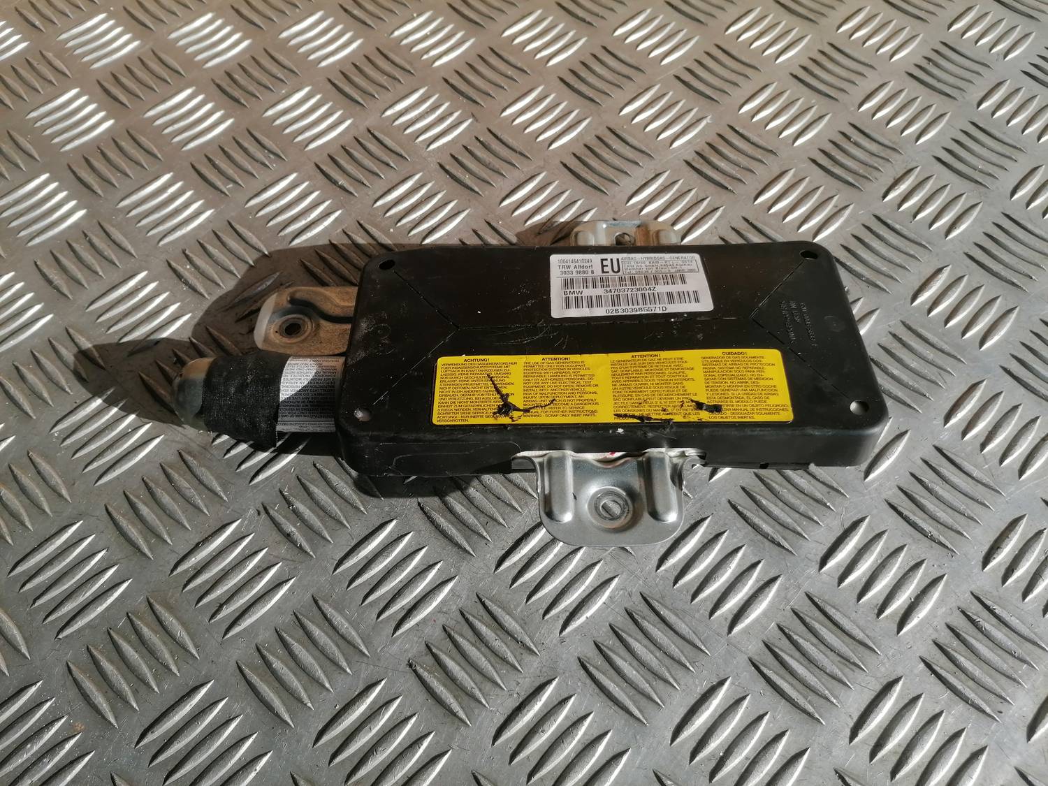 Priekšējo durvju drošības spilvens priekš BMW 318D E46 2002 SEDAN 5 Priekšējo durvju drošības spilvens priekš BMW 318D E46 2002 SEDAN