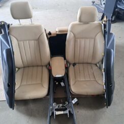 Sēdekļu komplekts priekš MERCEDES BENZ ML280 2008 OBSIDIAN BLACK