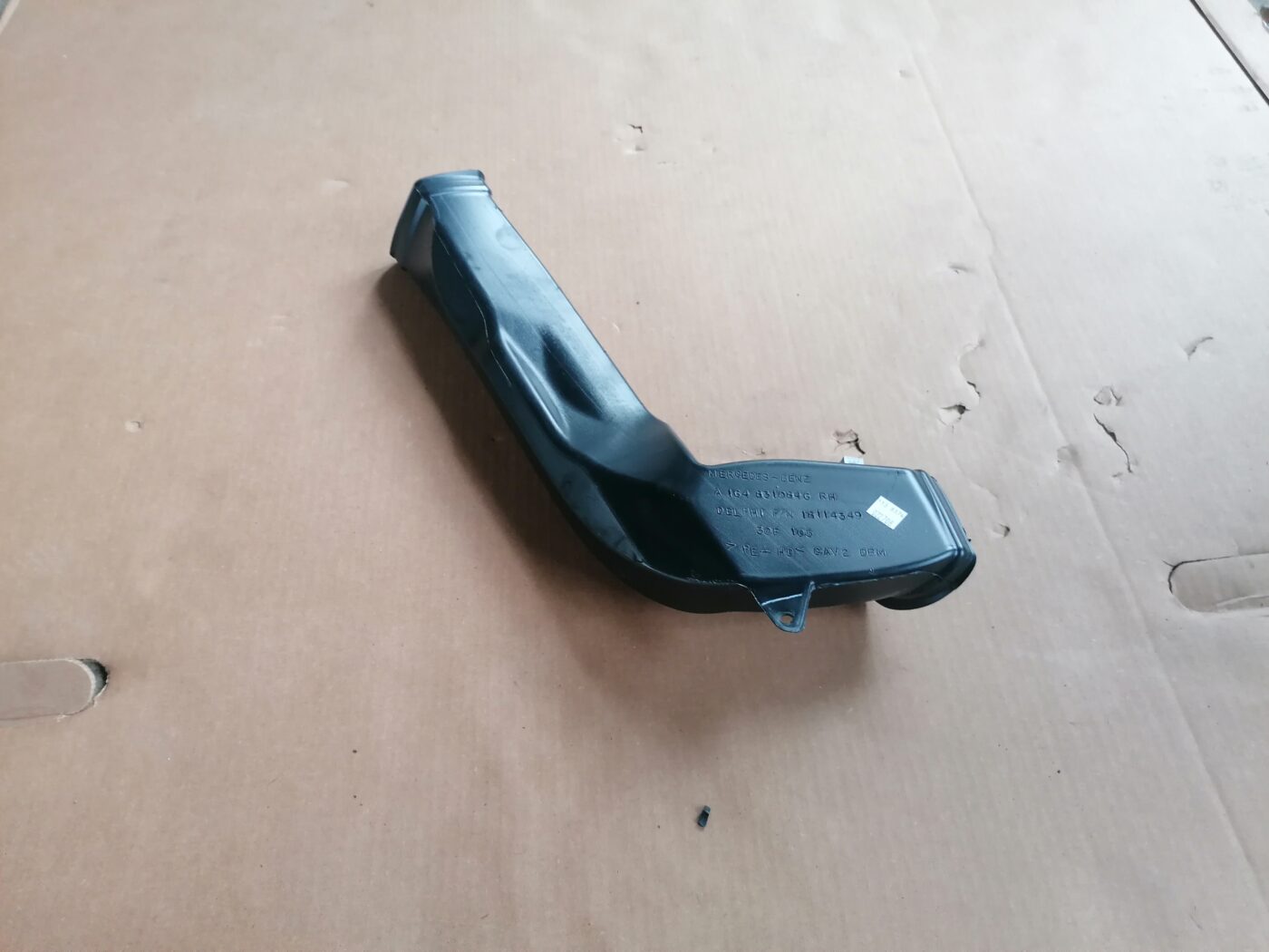 Salona gaisa vads priekš MERCEDES BENZ ML280 2008 OBSIDIAN BLACK