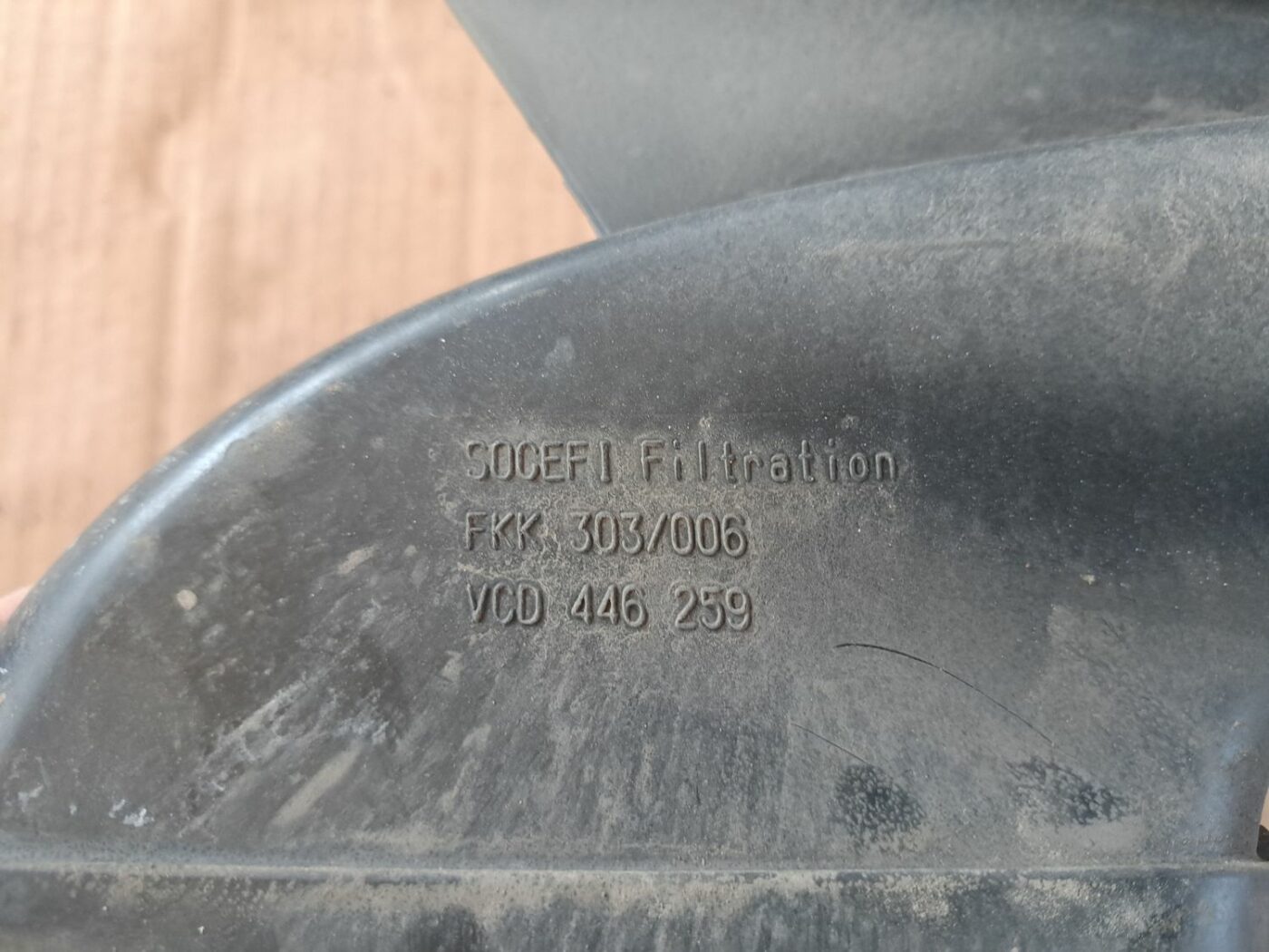 Gaisa filtra korpusa caurule priekš OPEL CORSA 2007