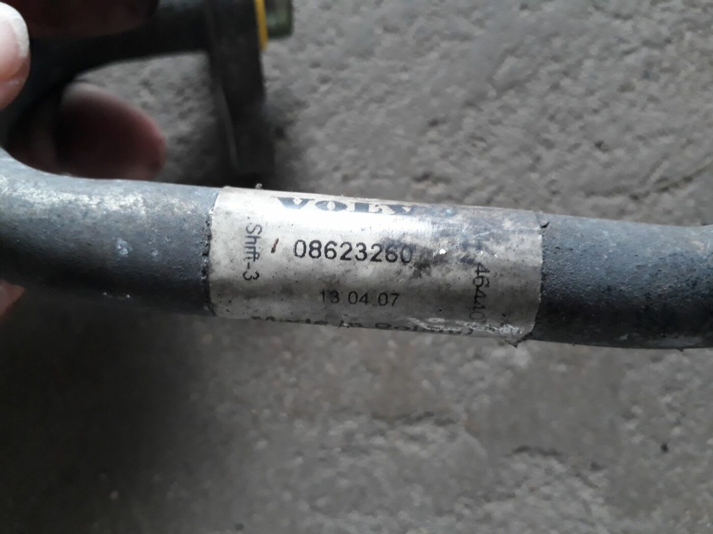 Gaisa kondicioniera caurule priekš VOLVO S60 2007