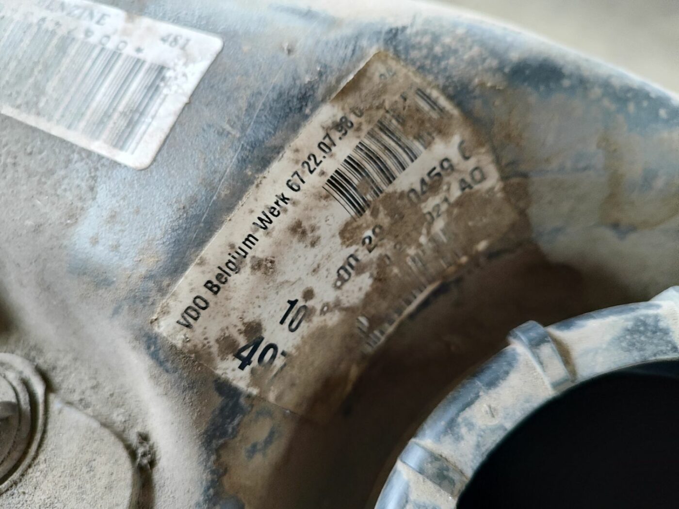 Degvielas tvertne priekš VW GOLF IV 1999 2 Degvielas tvertne priekš VW GOLF IV 1999