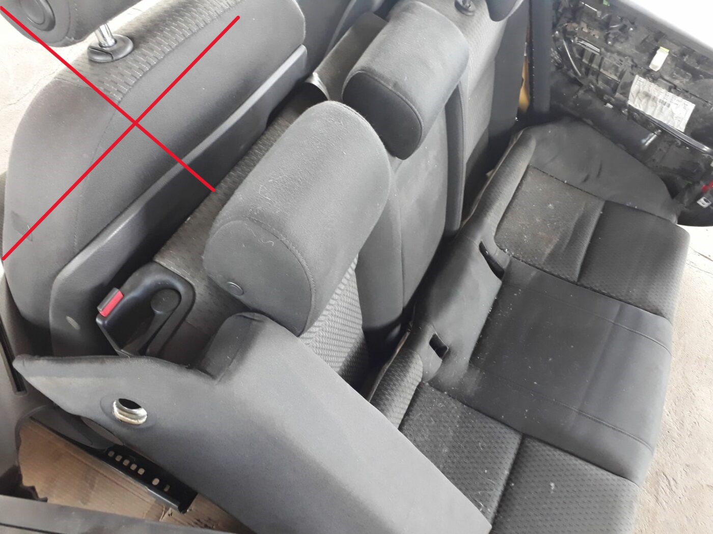 Sēdekļu komplekts priekš AUDI A6 AVANT 2006